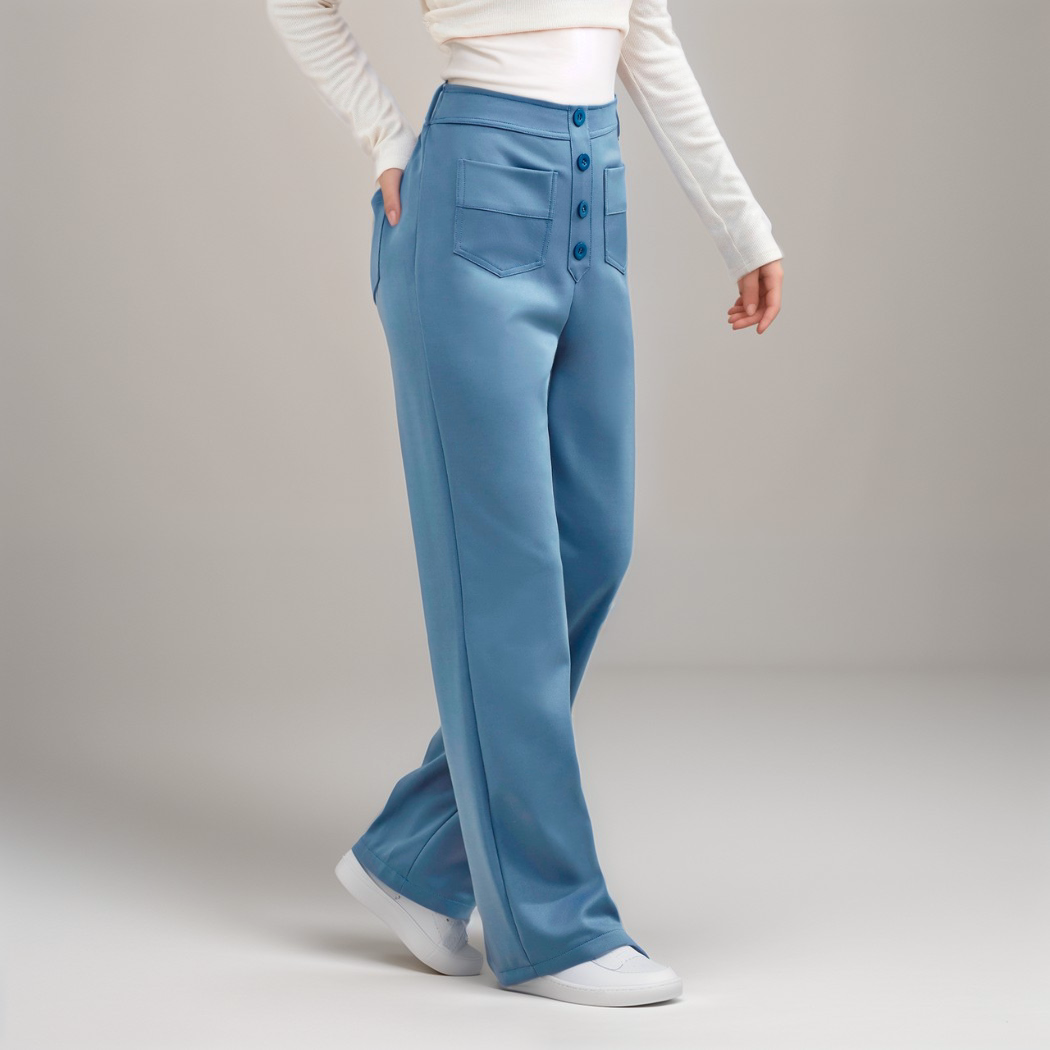 Elsa | High-waisted elastic pants | Buy one, get one free