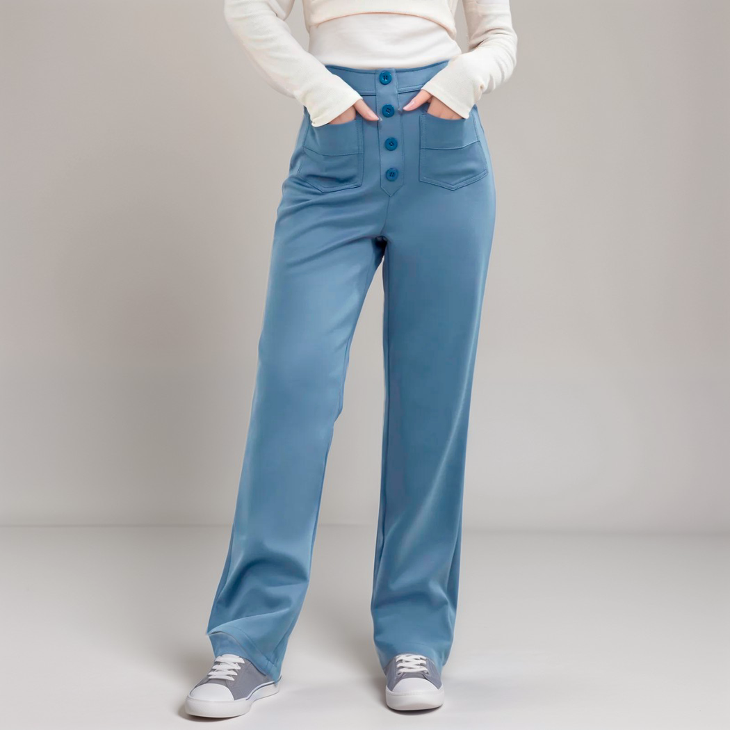 Elsa | High-waisted elastic pants | Buy one, get one free