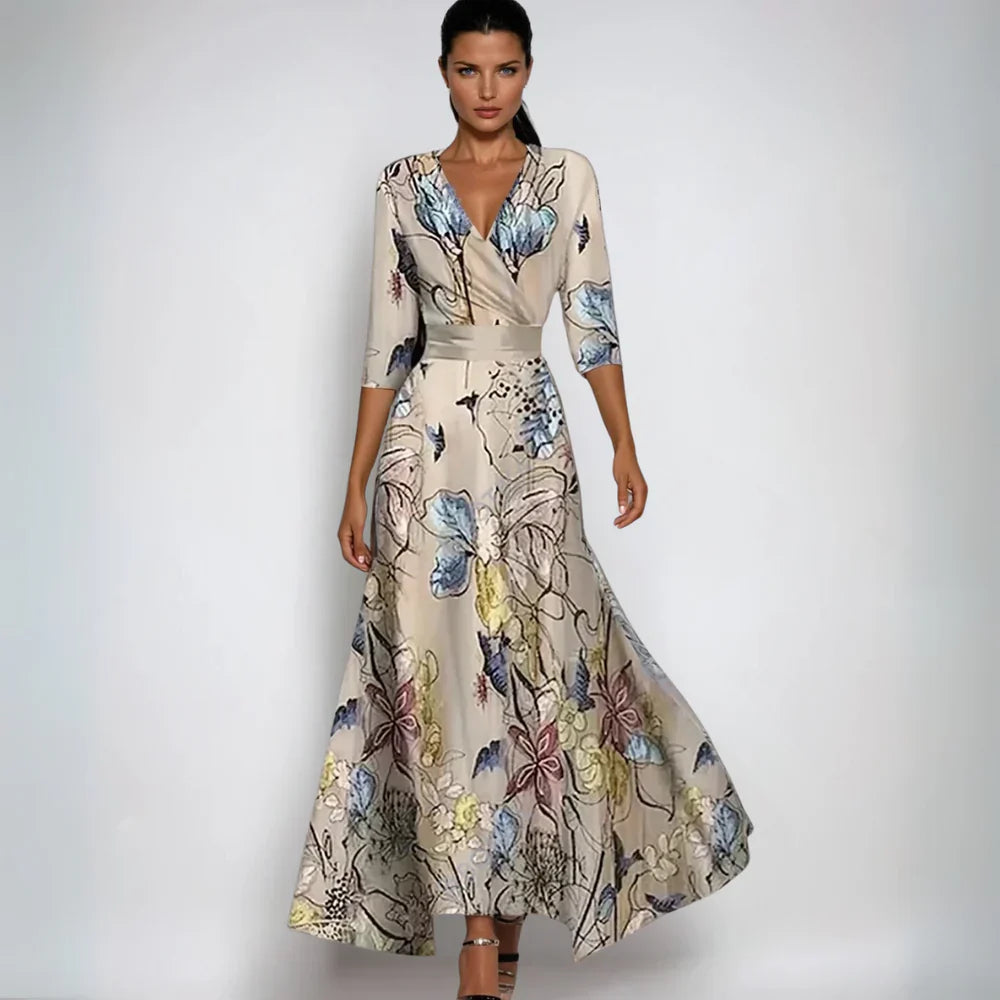 Emily - Luxury Floral Dress