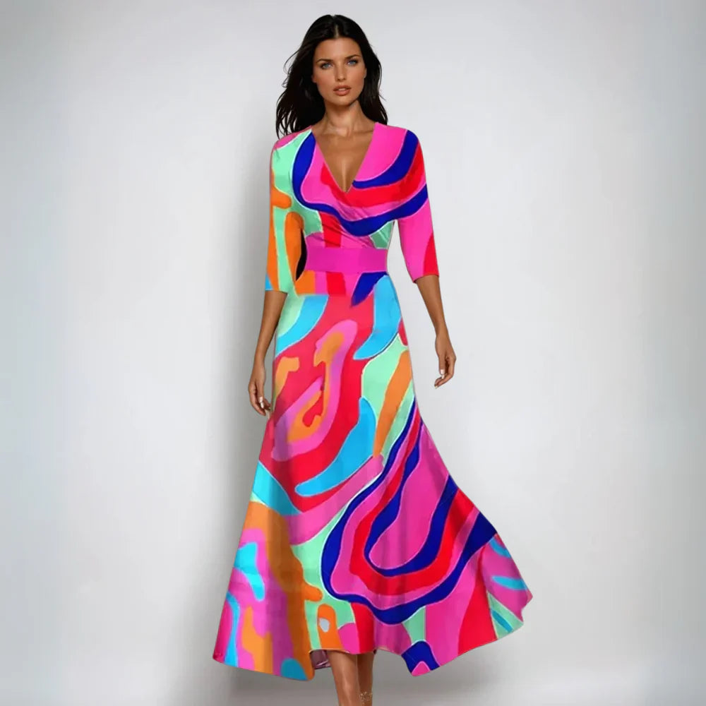 Emily - Luxury Floral Dress