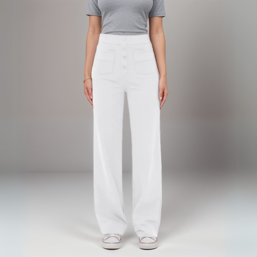 Elsa | High-waisted elastic pants | Buy one, get one free