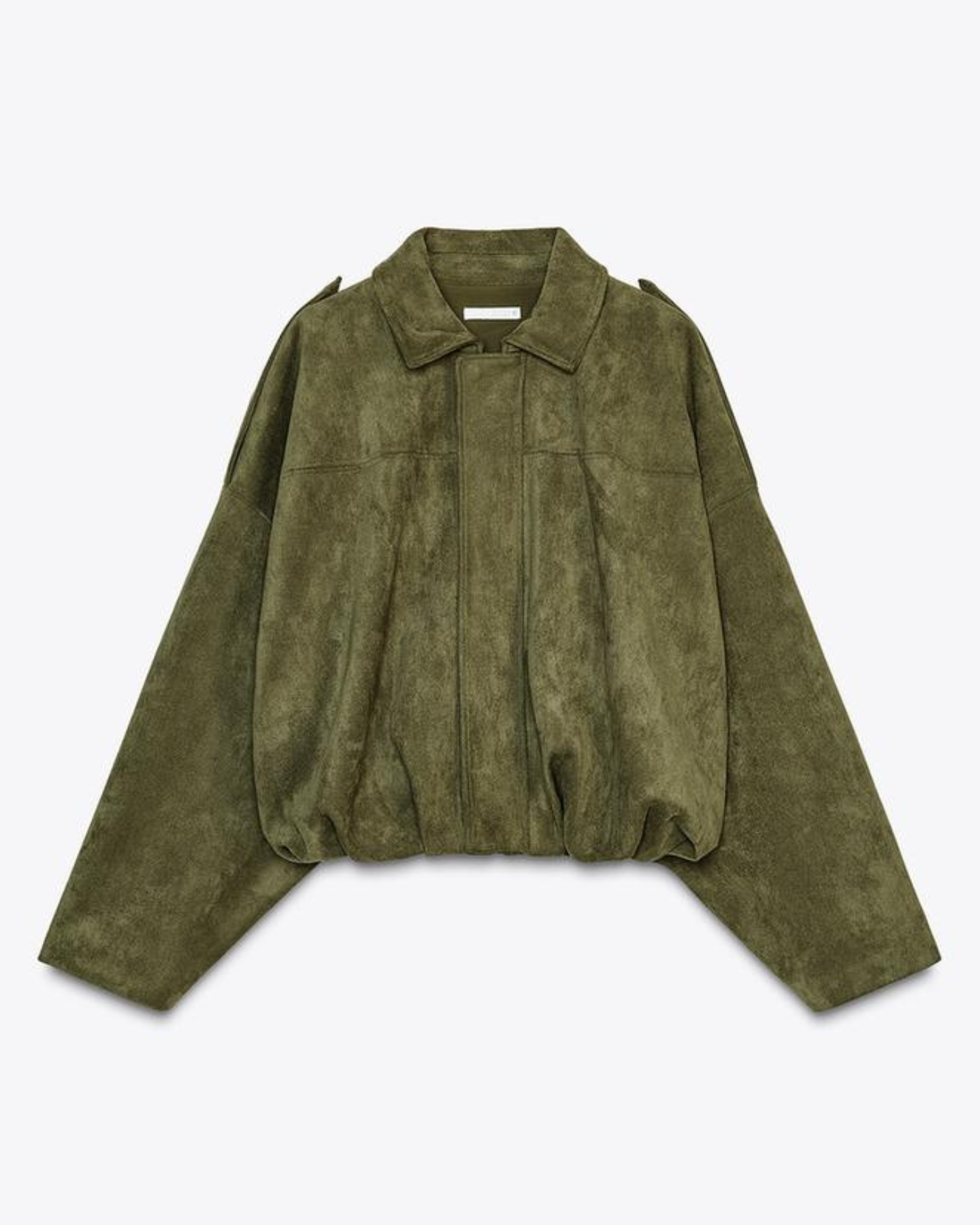 Quintine - Suede Bomber Jacket
