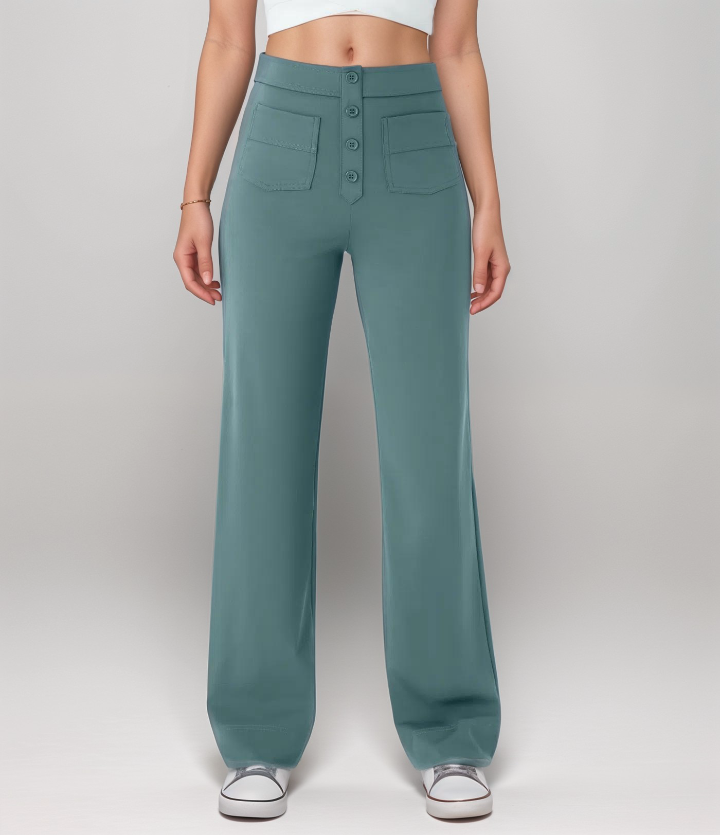 Elsa | High-waisted elastic pants | Buy one, get one free