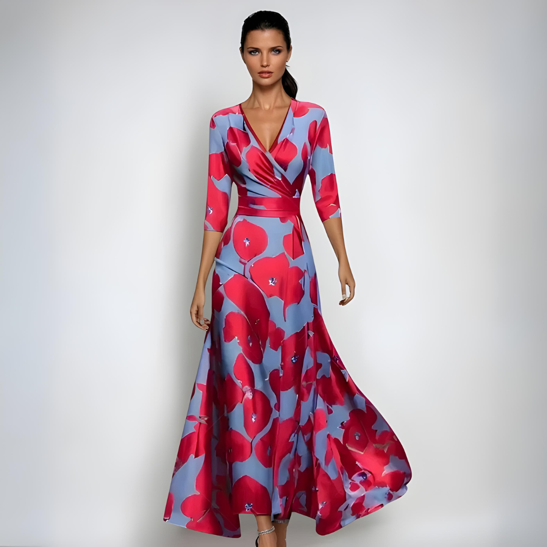 Emily - Luxury Floral Dress