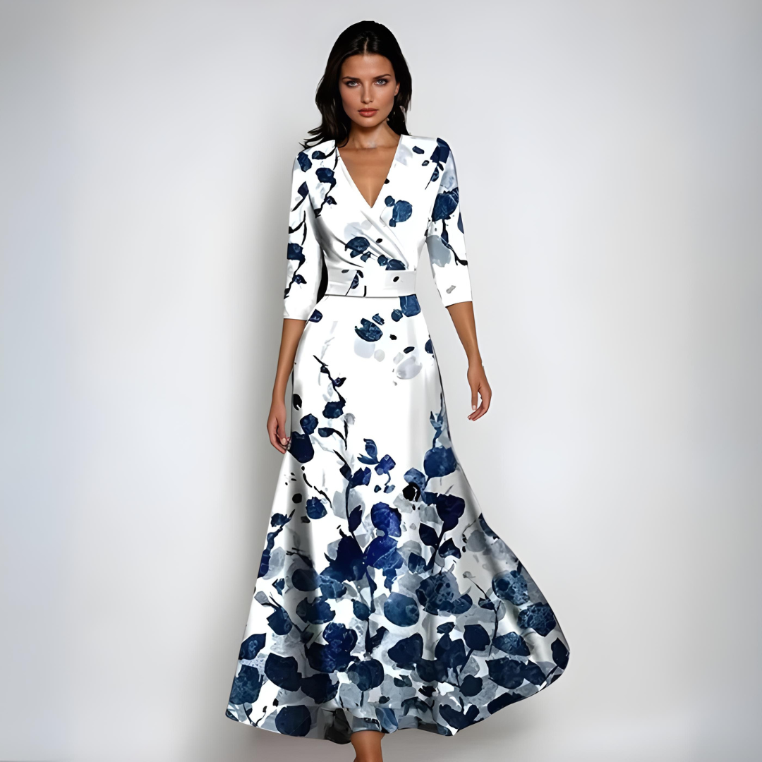 Emily - Luxury Floral Dress