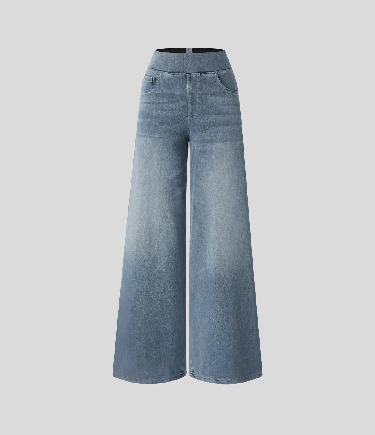 Eva | High-waisted elastic pants