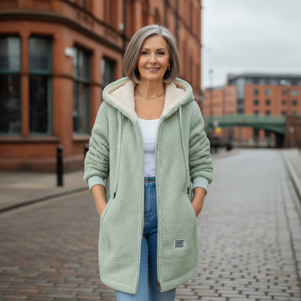 Pien | Fleece jacket with soft warmth and elegant look