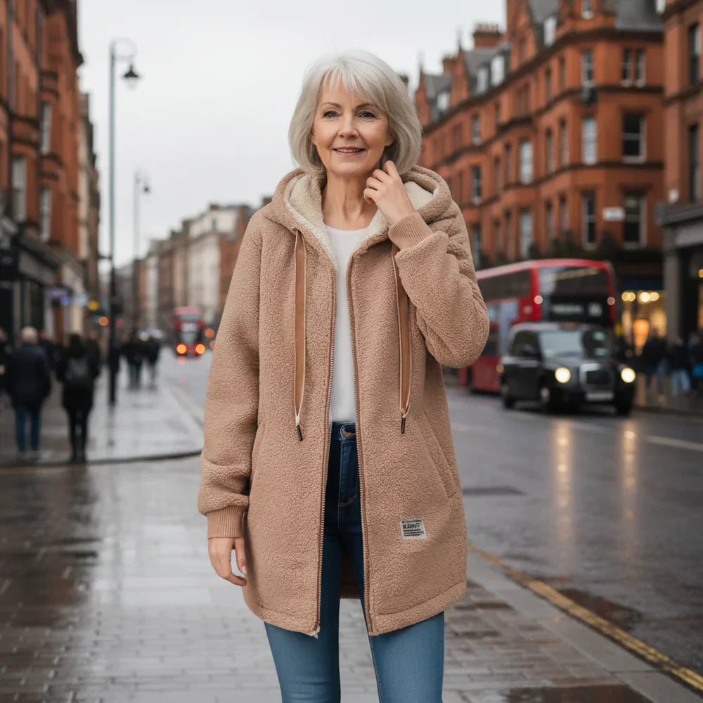 Pien | Fleece jacket with soft warmth and elegant look