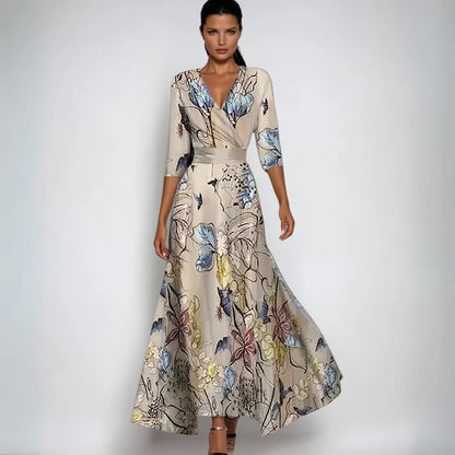 Emily - Luxury Floral Dress