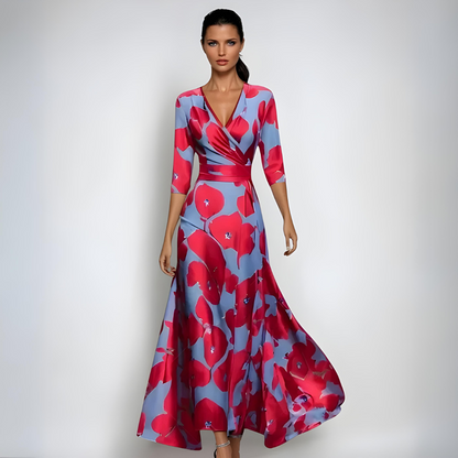 Emily - Luxury Floral Dress