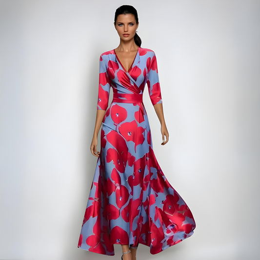 Emily - Luxury Floral Dress