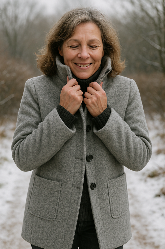 Stella™ | Women's Coat with High Collar
