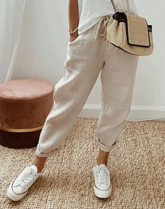 Lynslinnen - Elin linen trousers 