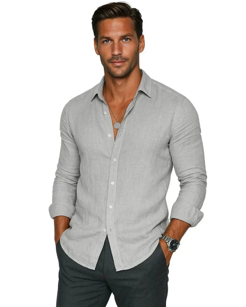 Zamour™ | Classic and casual summer shirt