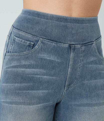 Eva | High-waisted elastic pants