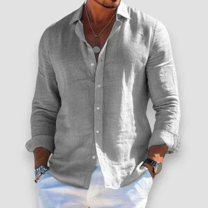 Zamour™ | Classic and casual summer shirt
